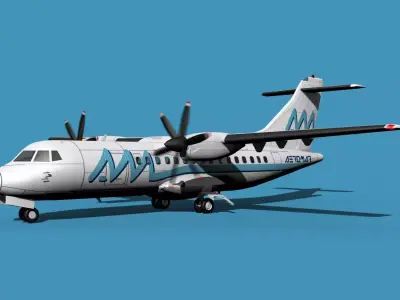 ATR-42-320 Aero Mar 3D model