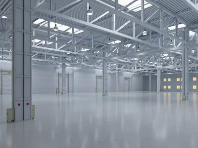 Warehouse Logistic 7 3D model purchase