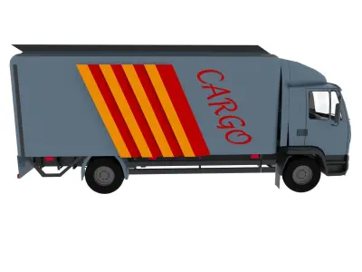 Truck 3D model by bilalgok