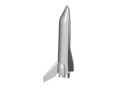 Spacecraft 3D model get