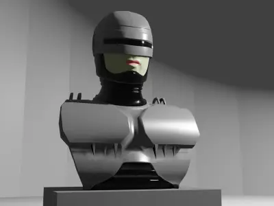 RoboCop print model 3D 3D print model