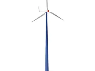 Wind Turbine 3D model 8