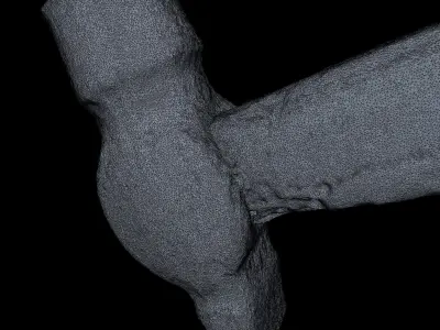 Hammer High Poly 3D model