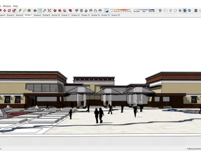 Sketchup Museum 105 3D model