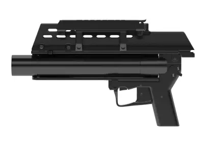 HK AG36 Grenade Launcher 3D model