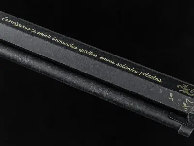 Exorcist Revolver Low-poly 3D model