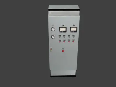 Painel Control 02 Low-poly 3D model