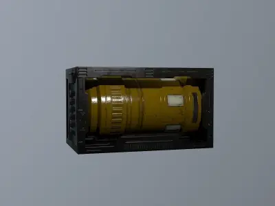 Sci-Fi Asset Low-poly 3D model buy