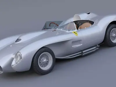 1957 Ferrari 250 Testa Rossa 3D model