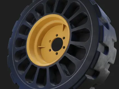 Future Truck Wheel NPT 3D 3D model