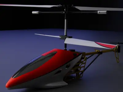 RC HELICOPTER 3D model purchase