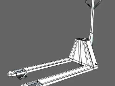 pallet truck 3D model