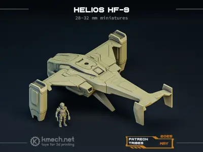 HELIOS aircraft 3D print model