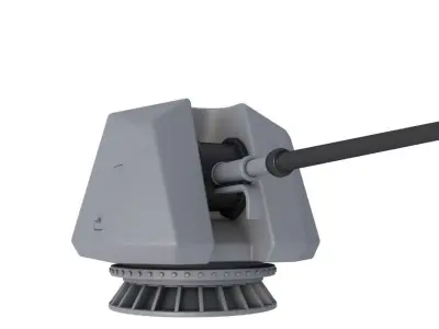 Deck Guns Collection 3D model