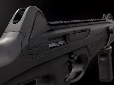 CX4 Storm - Model and Textures Low-poly 3D model