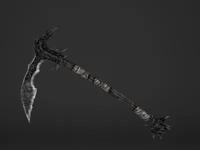 Rippers Blade Low-poly 3D model