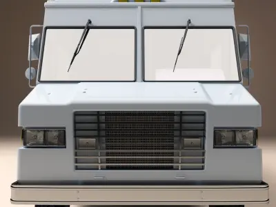 Ice Cream Truck 3D model buy