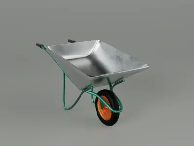 Wheel Borrow  3D model