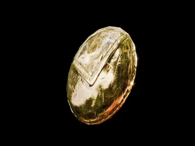 Spartan Weapon Kit Low-poly 3D model