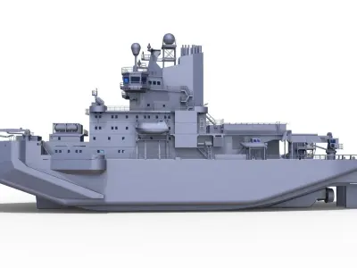 Oden icebreaker  Shipmodel Vessel Boot Schiff Eisbrecher 3D print model
