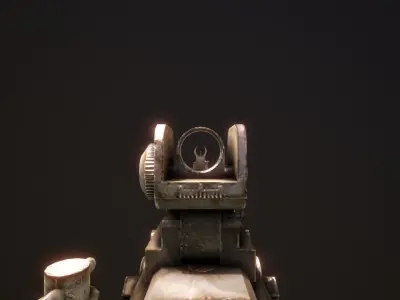 Kriss Vector Low-poly 3D model