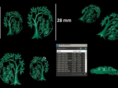 IDOLS FOR JEWELLERY PART 1 3D print model
