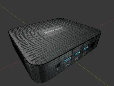 mini computer 3D model