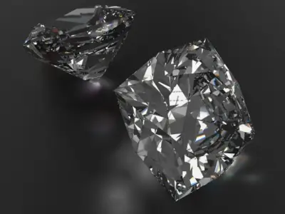 Special Cut Gem Collection 3D model