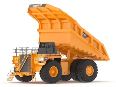 797F Mining Truck 3D model