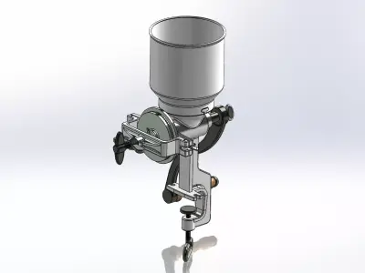 3D model of a Hand Grinder Free 3D model