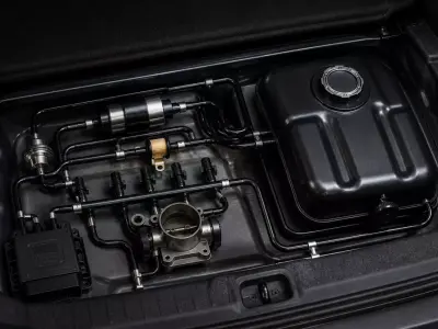 Automotive Fuel Injection System Model 3D model