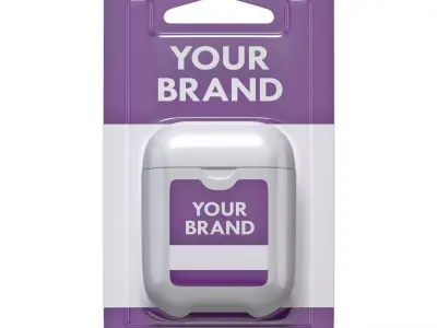 Product Cosmetic Dental Floss 3D model