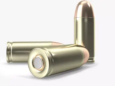 Bullets 3D model buy