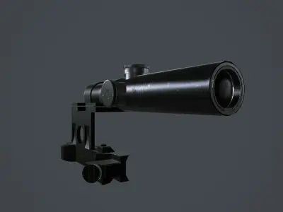 PU Scope Low-poly 3D model purchase