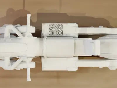 3D Printable Futuristic Bike Mode 3D print model purchase