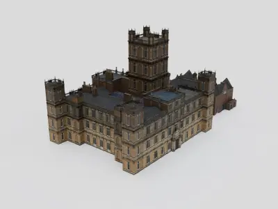 Highclere Castle 3D model