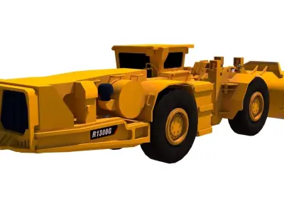 ScoopCAT R1300G Low-poly 3D model