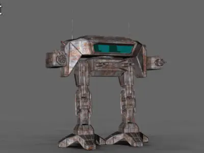 Mech2005 star wars robot 3D model