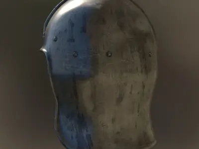 Celata Helmet Low-poly 3D model