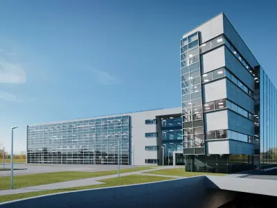 Office Building 3D model 531