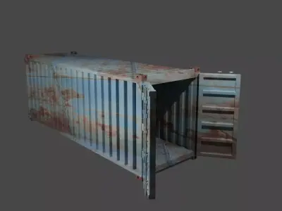Container 3D model purchase