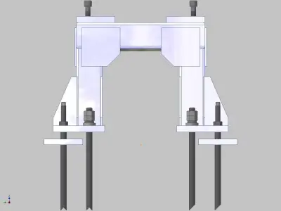 26367-ROBOT BASE KAWASAKI BX100S-500 3D model