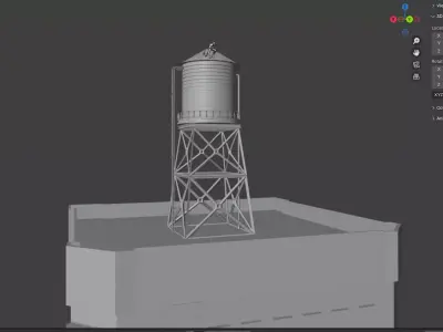 Water Tower  3D model