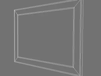 Painting claude monet landscape 3D model