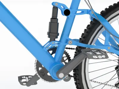 Mountain Bike 4K 3D model