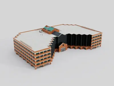 Brewery Park office complex 3D model