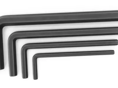 Allen Set Low-poly 3D model