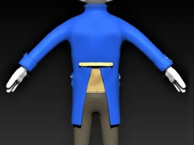 Officer Bugs Bunny Free 3D print model