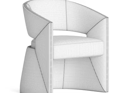 Fortune Dining Chair Tecninovainteriors 3D model