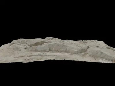 Mountain Rock 3D model